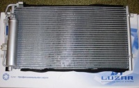 Радиатор кондиционера конденсатор 2170 LUZAR К/У HALLA (LRAC0127)