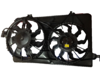 Диффузор для 2170 ВВС в сборе с электромотором с К/У HALLA