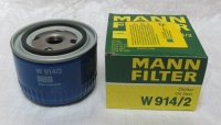 Фильтр масляный 2108 MANN (W914/2)